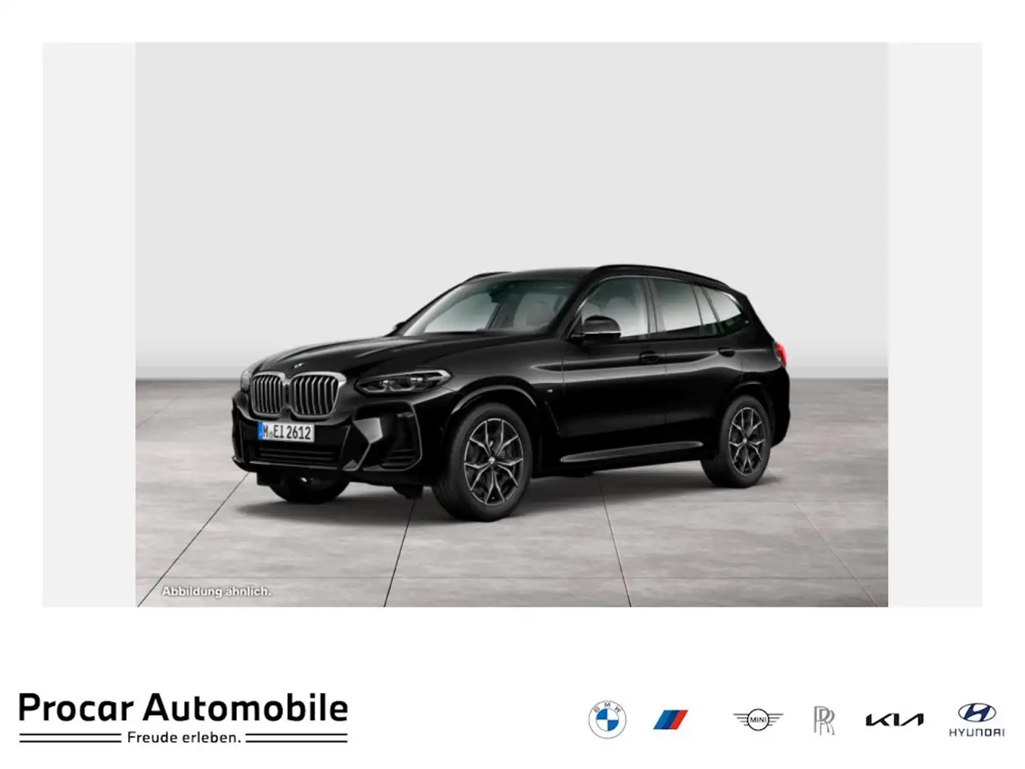 BMW X3 xDrive20i M Sport LC Prof. PAS+ DRA LED DAB Schwarz - 1