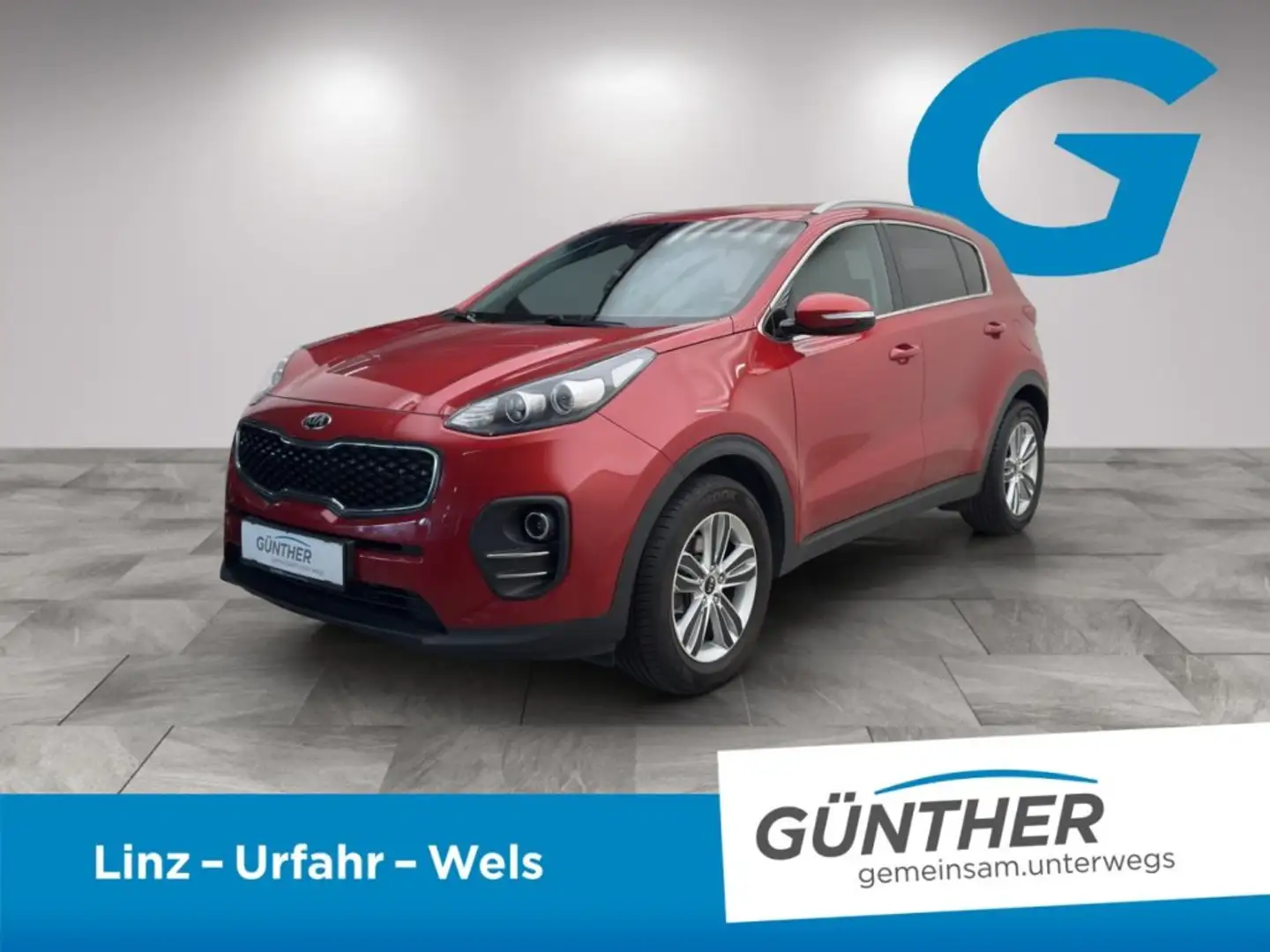 Kia Sportage Silber 1.7 CRDI Rot - 1