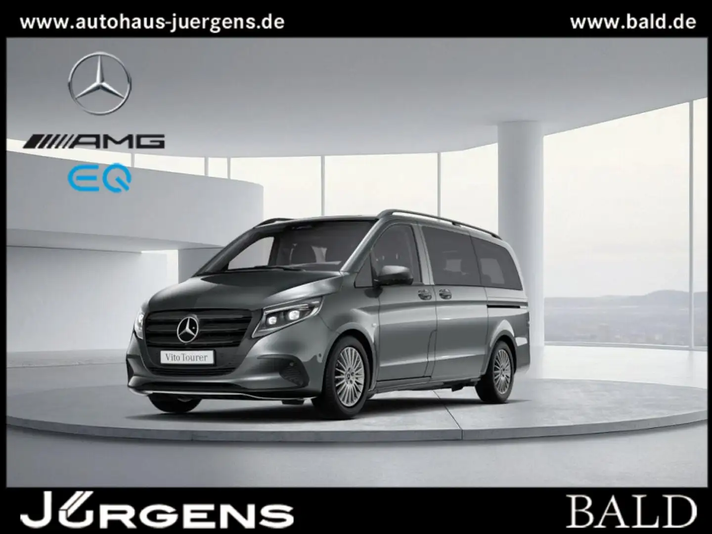 Mercedes-Benz Vito 119 Tourer/PRO/MOPF/Navi/MBUX/Totw/Cam Gris - 1