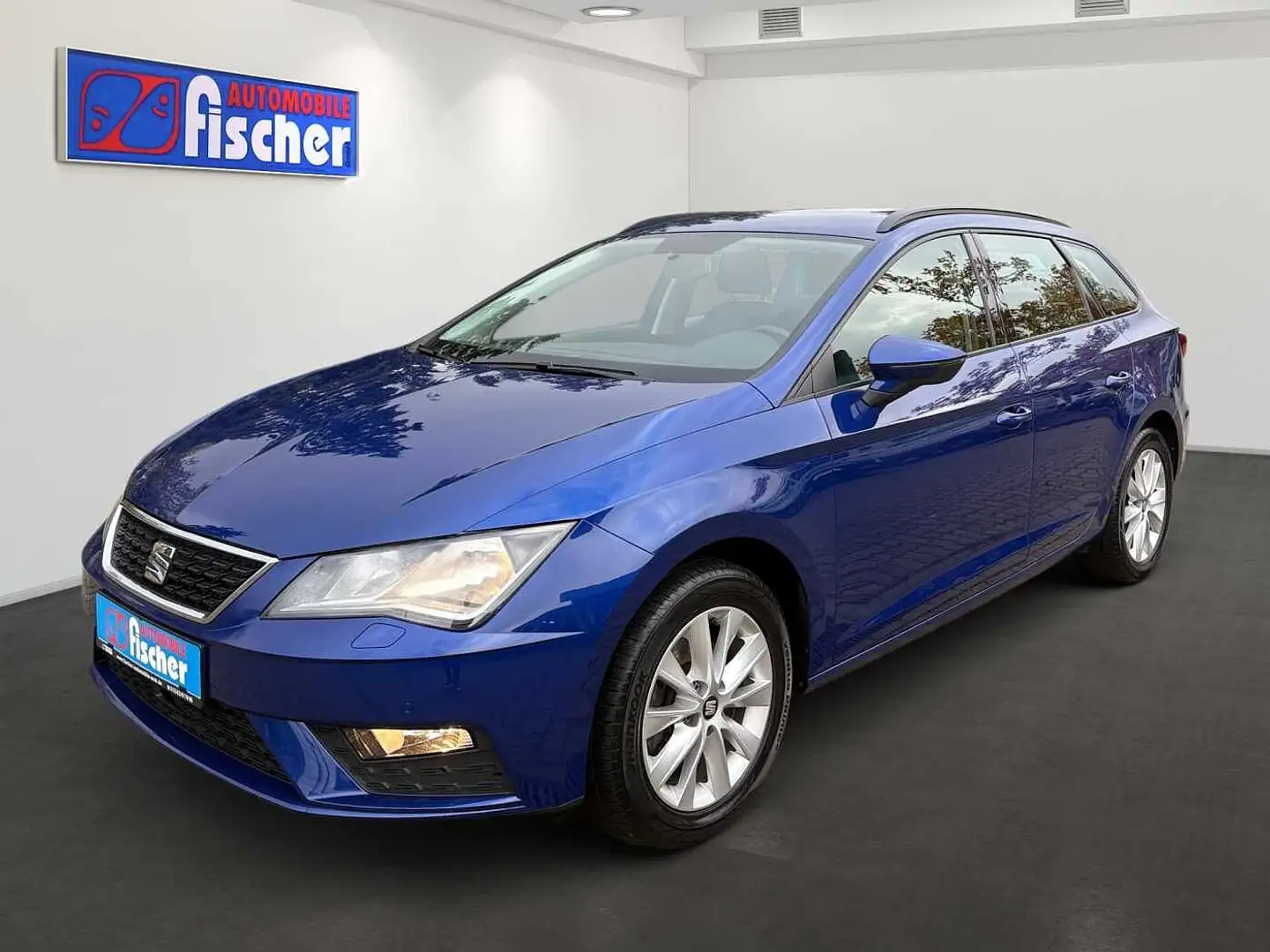 SEAT Leon 1.4 TSI ST Style  Garantie Navi RFK Sitzhzg Klima Blau - 1