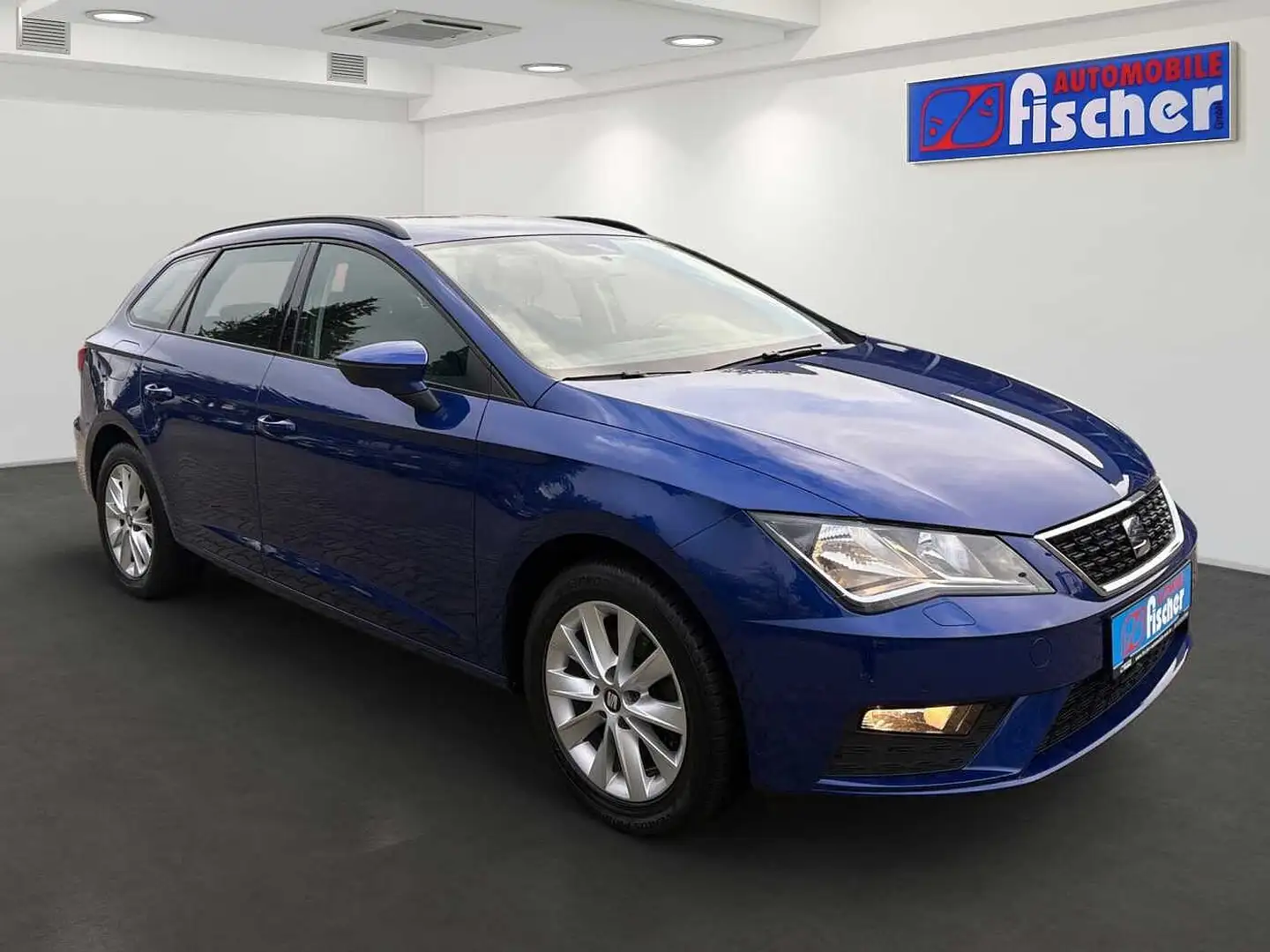 SEAT Leon 1.4 TSI ST Style  Garantie Navi RFK Sitzhzg Klima Bleu - 2