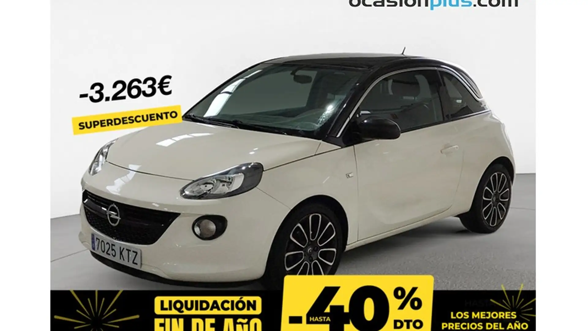 Opel Adam 1.4 XEL S&S GLP Glam Blanc - 1