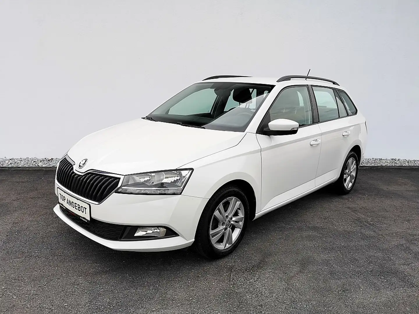 Skoda Fabia Combi Ambition 1,0 TSI Blanc - 1