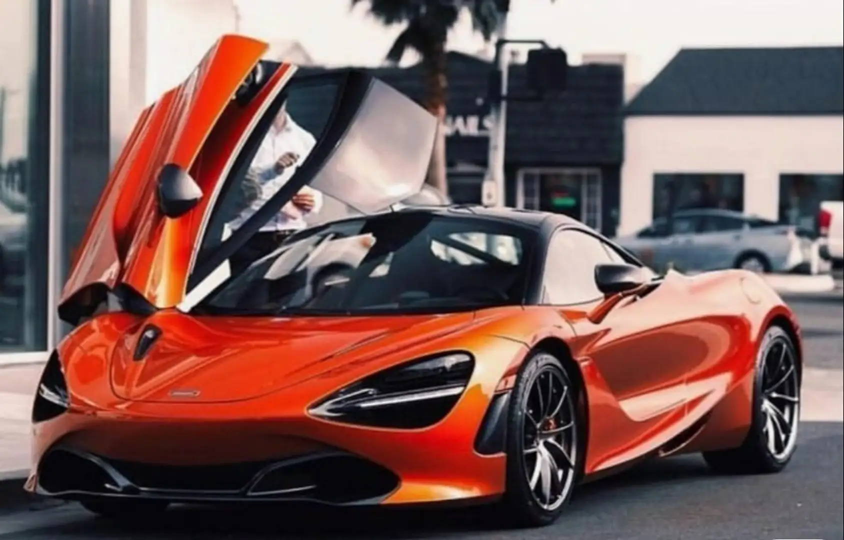 McLaren 720S Spider Portocaliu - 1