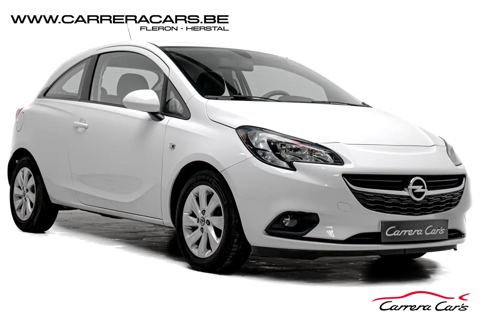 Opel Corsa 1.2i Enjoy*|1PROPRIO*NAVI*CRUISE*AIRCO*GARANTIE*| Blanc - 1