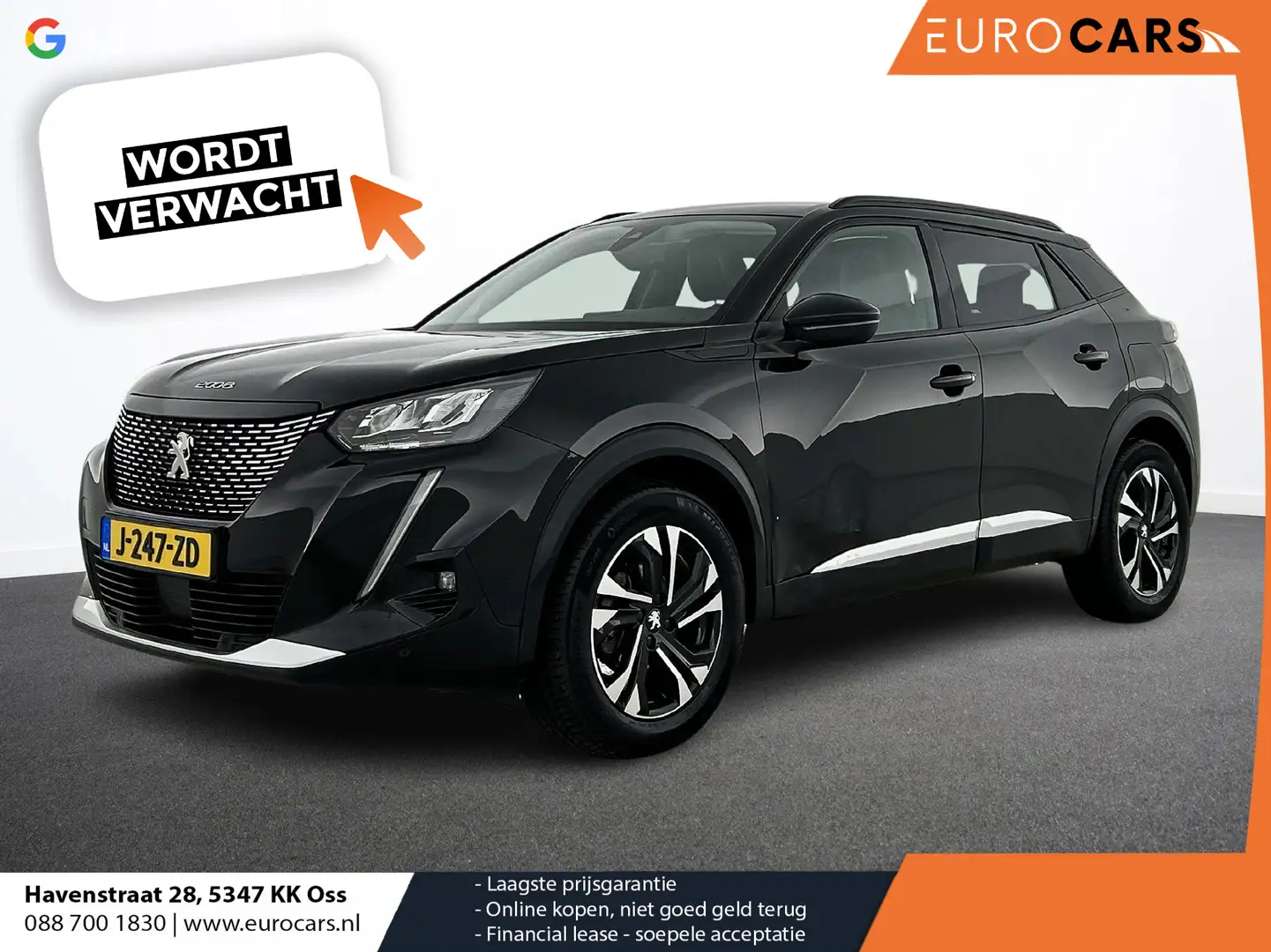 Peugeot 2008 1.2 PureTech 130pk Automaat Allure | Navigatie | C Negro - 1