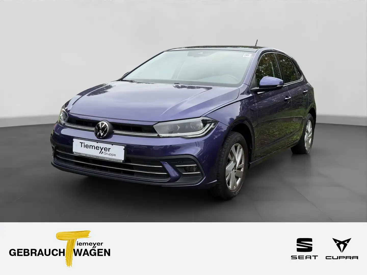 Volkswagen Polo 1.0 TSI STYLE MATRIX PANO SITZHZ Violett - 1