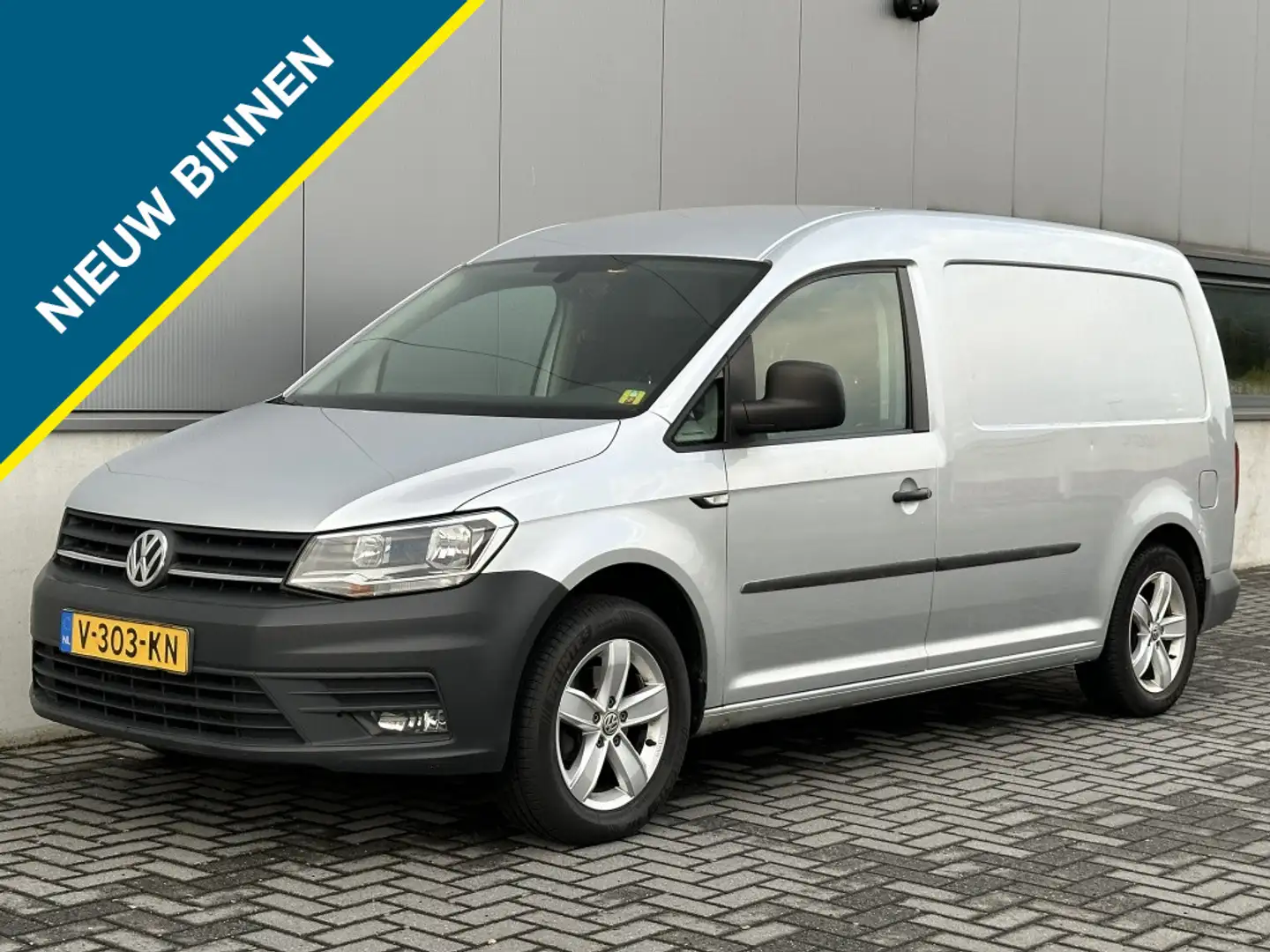Volkswagen Caddy 2.0 TDI L2H1 BMT Com GLAZEN WASSER WERKBUS AIRCO C Gris - 1