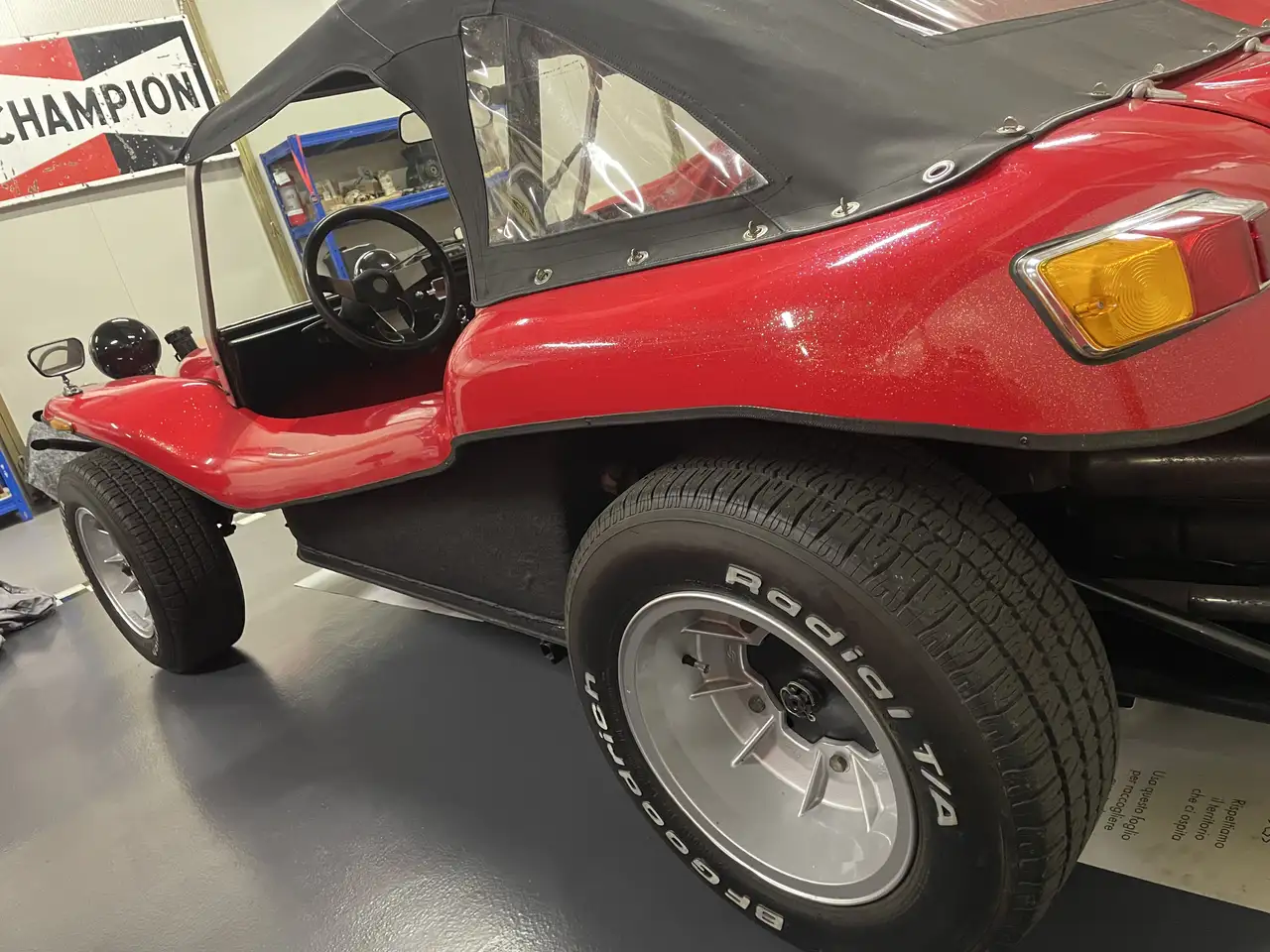 Volkswagen Buggy Completa Di Tendalino Portiere E Frangivento, foto 4