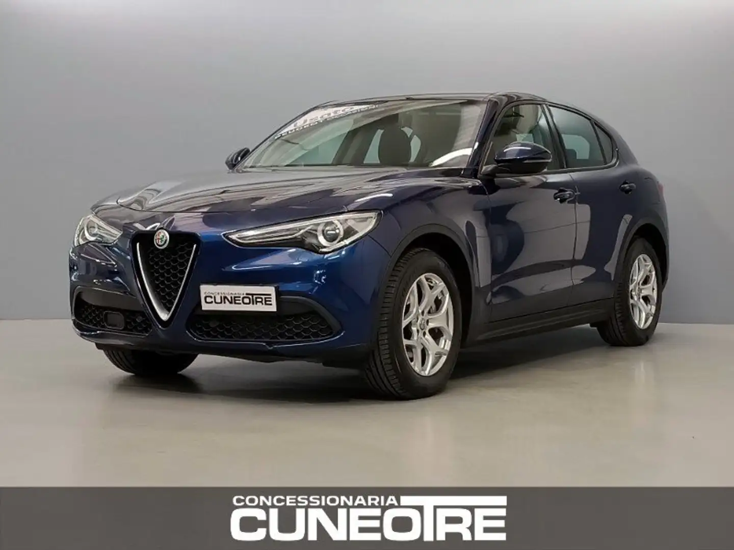 Alfa Romeo Stelvio Stelvio 2.2 Turbodiesel 190 CV AT8 Q4 Business Blu/Azzurro - 1
