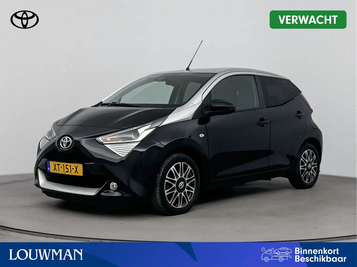 Toyota Aygo 1.0 VVT-i x-clusiv | Parkeercamera | Climate Contr Zwart - 1