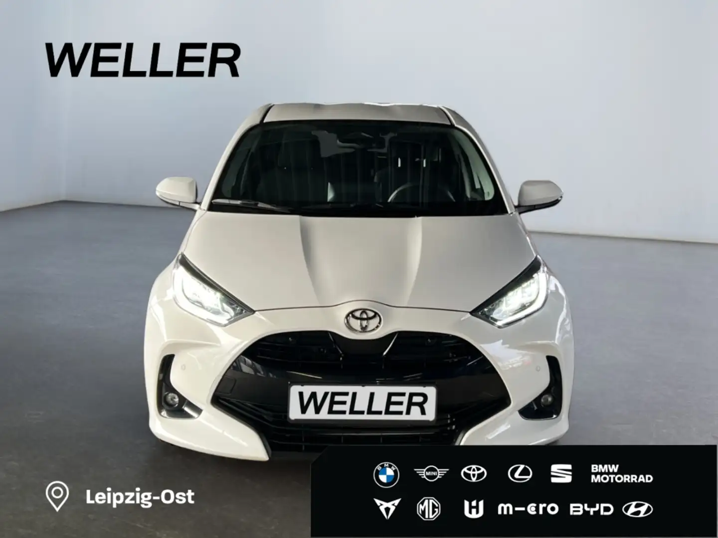 Toyota Yaris Hybrid 116 1.5 Teamplayer *LED*CAM*SHZ*PDC* Blanc - 2