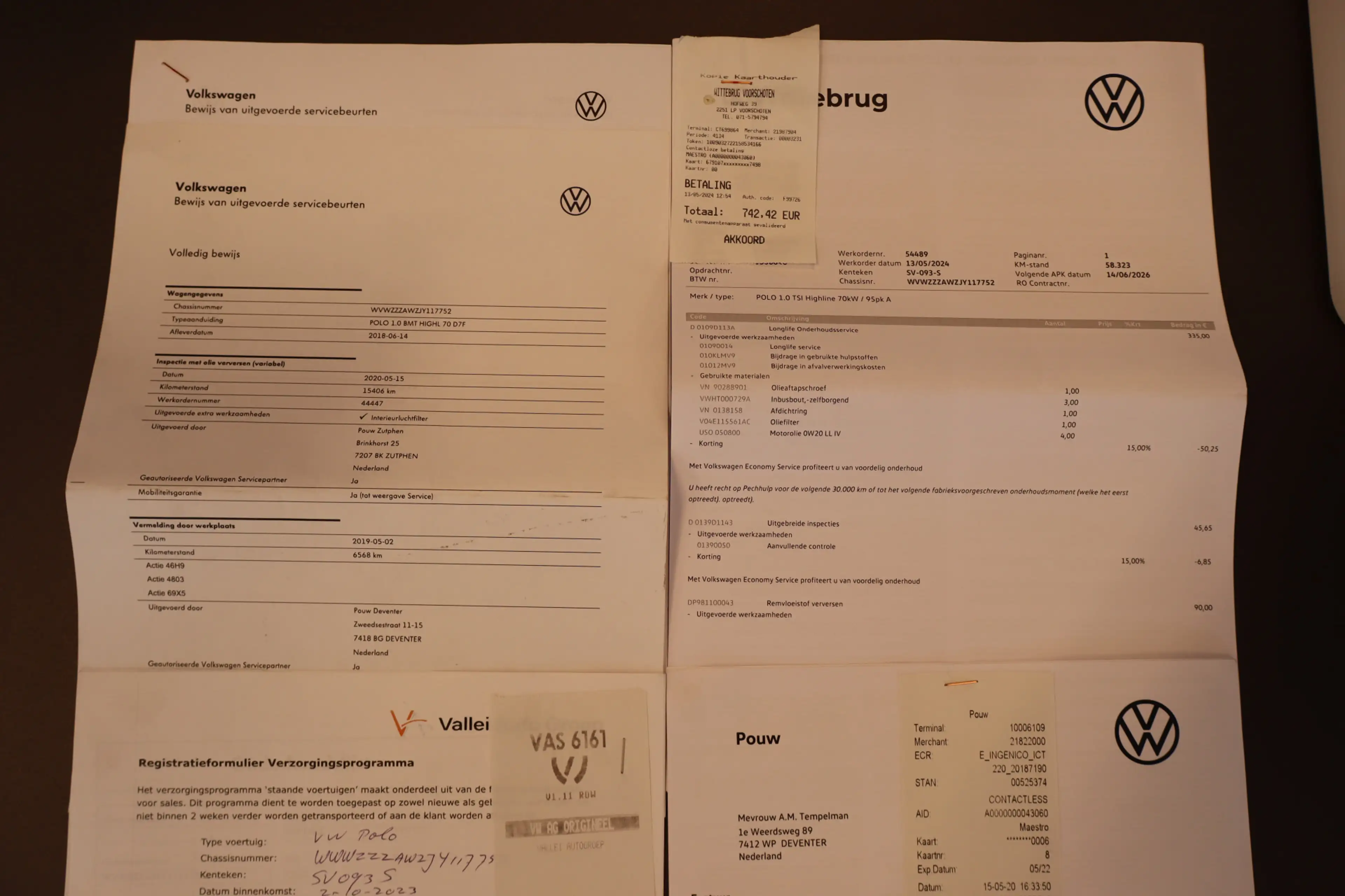 Volkswagen Polo 1.0 TSI Highline Automaat/Nederlandse auto/Apple c — photo 3