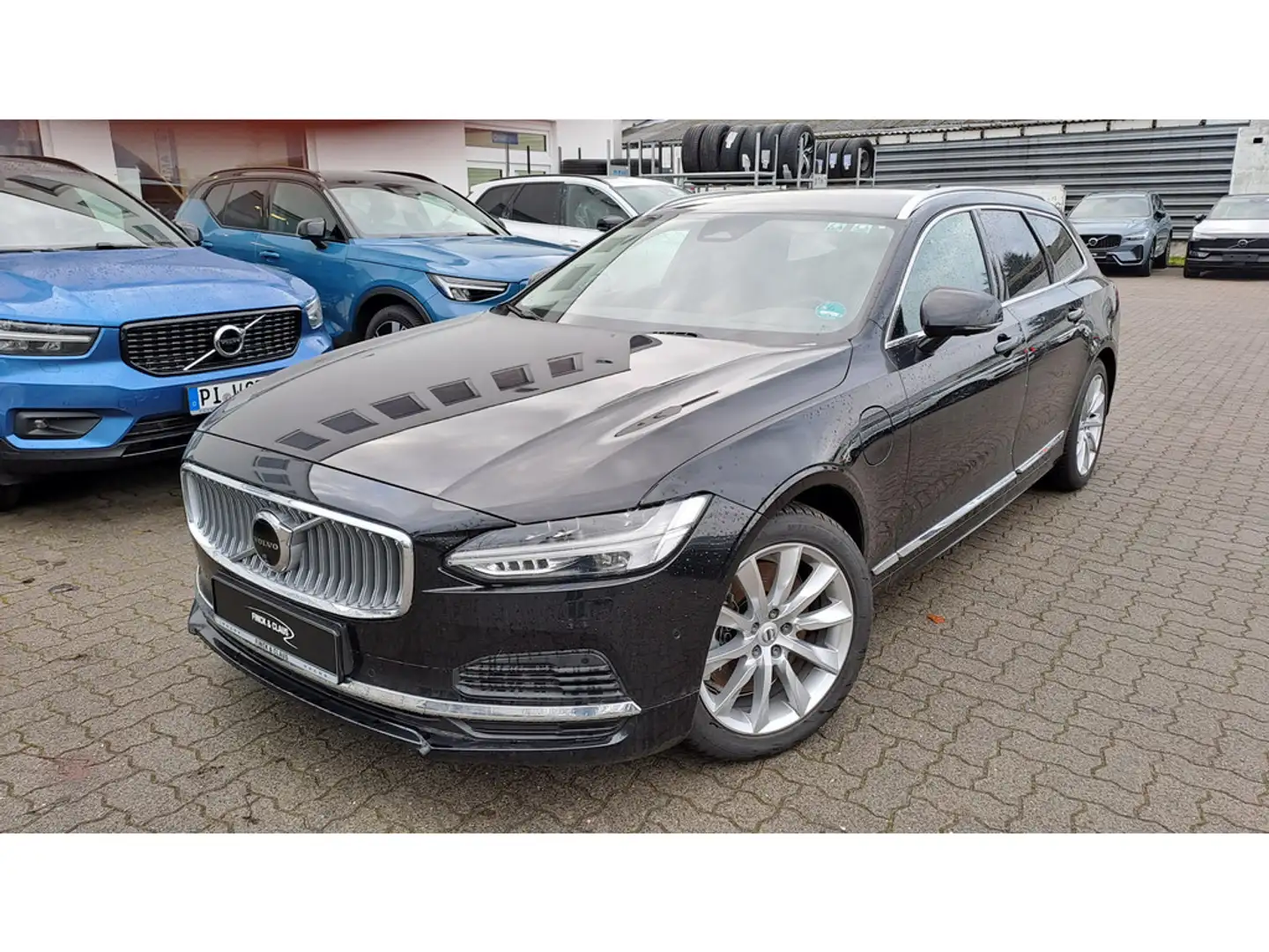 Volvo V90 T6 AWD Plus Bright Schwarz - 1