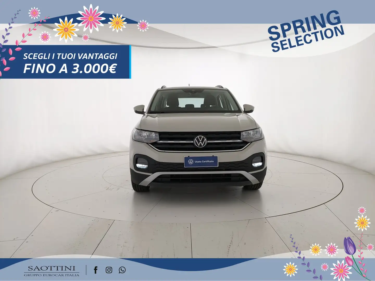 Volkswagen T-Cross 1.0 TSI Style 95 CV Grigio - 2