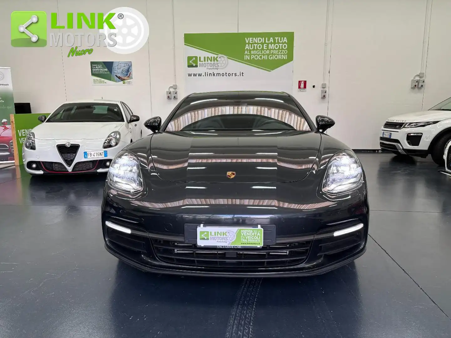 Porsche Panamera 3.0 4 KM CERT, TETTO, PELLE, CLIMA BIZ. Gris - 1