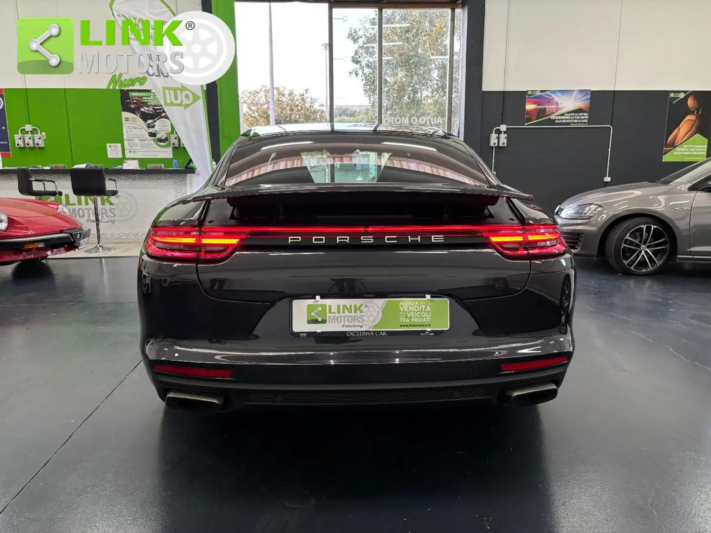 Porsche Panamera 3.0 4 KM CERT, TETTO, PELLE, CLIMA BIZ. Gris - 2