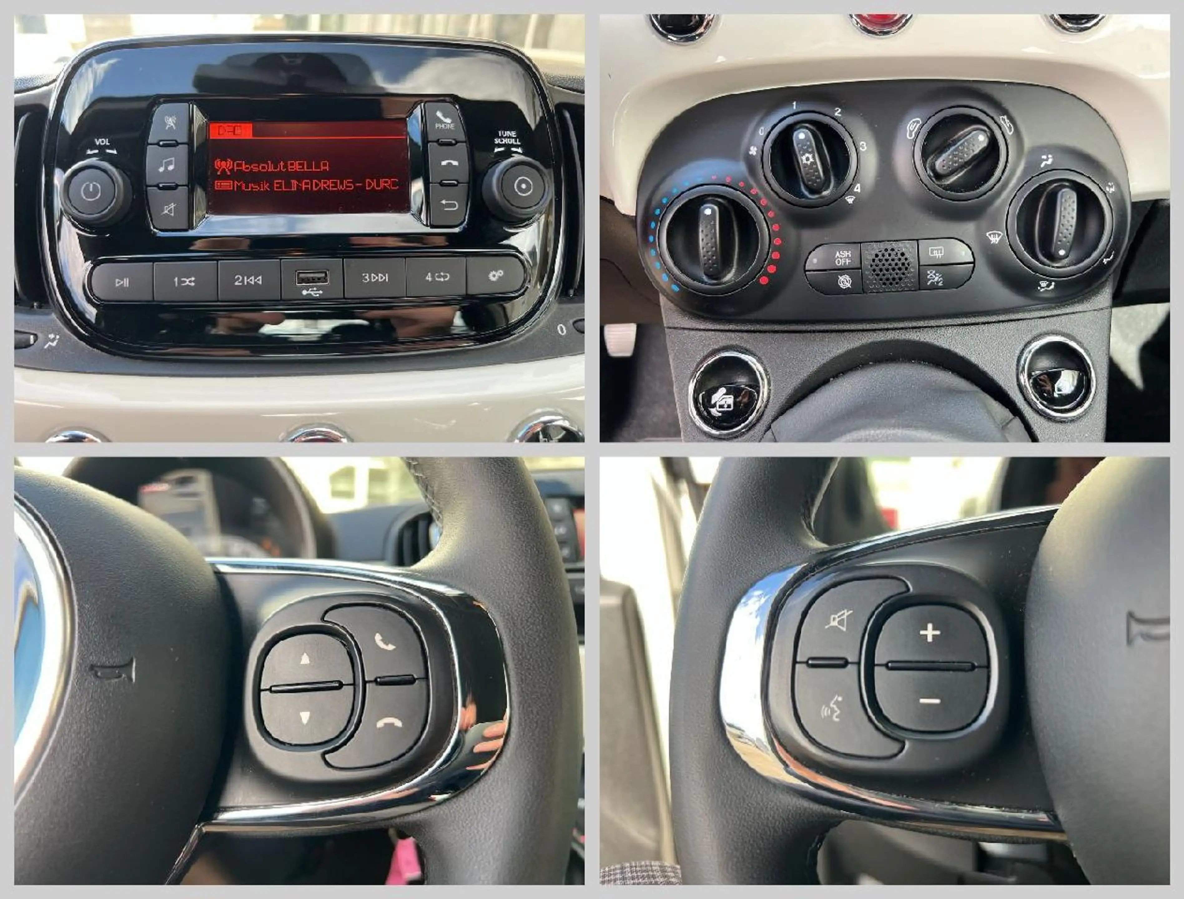 Fiat 500C KLIMAANLAGE,DAB,MFL,ALU,FALTDACH,USB,DAB — photo 10