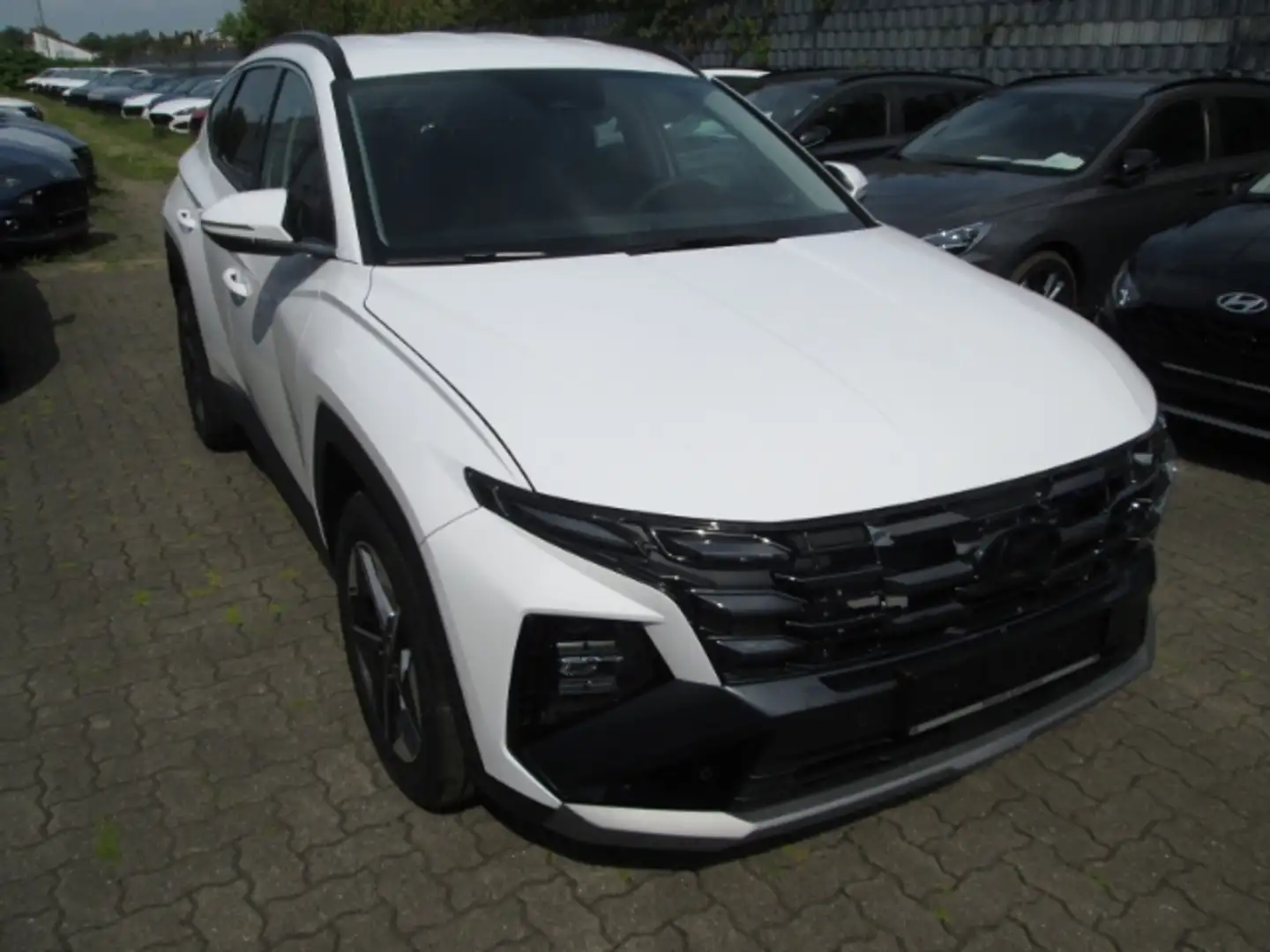 Hyundai TUCSON Trend Mild-Hybrid 2WD 1.6 T-GDI EU6e Android Apple Weiß - 2
