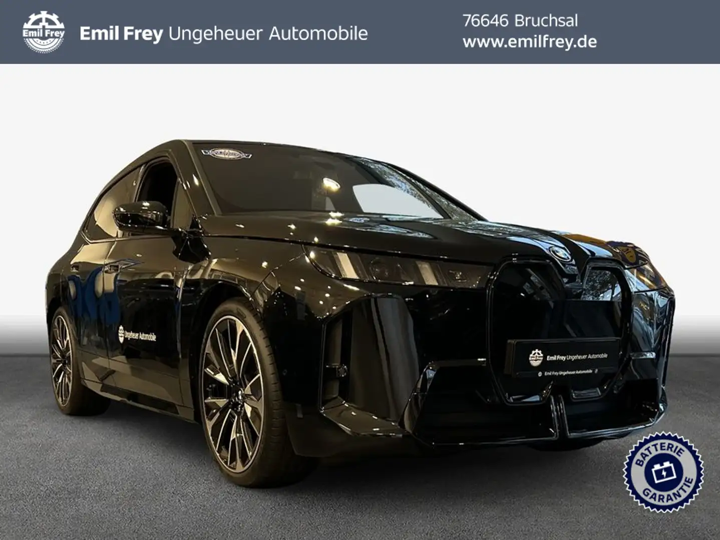 BMW iX xDrive60 400 kW, 5-türig (Strom) Noir - 1