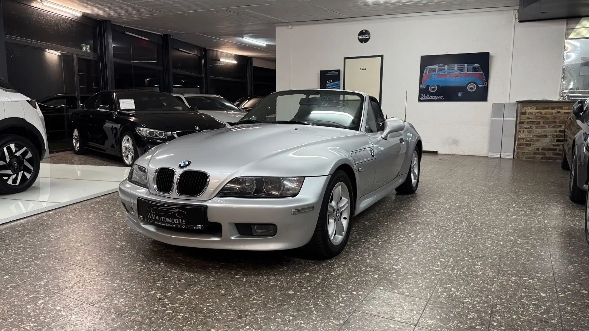 BMW Z3 Roadster 1.9i*Leder*Klima*Scheckheft gepflegt Argent - 1