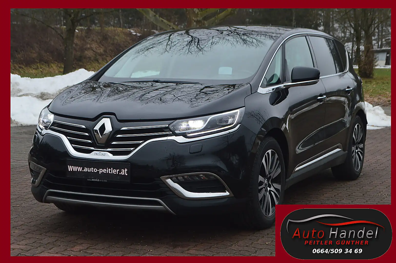 Renault Espace Initiale dCi 160+NAVI+XENON+LEDER+AHK Braun - 1