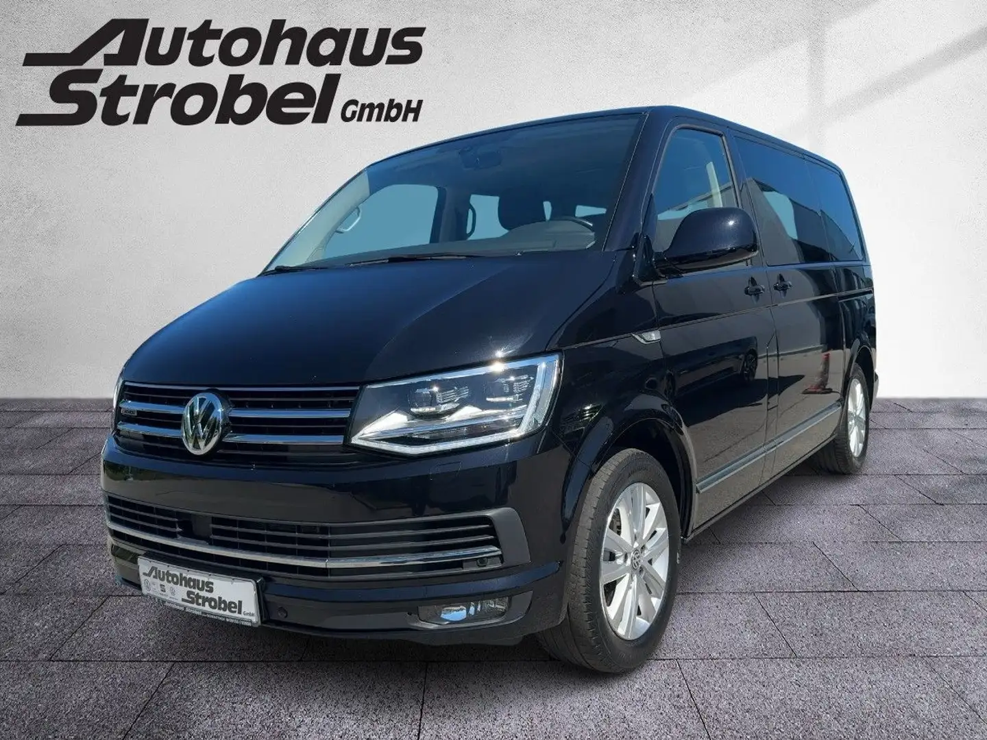 Volkswagen T6 Multivan Multivan 2.0 TDI DSG 4M Highline Standh. ACC Nav Schwarz - 2
