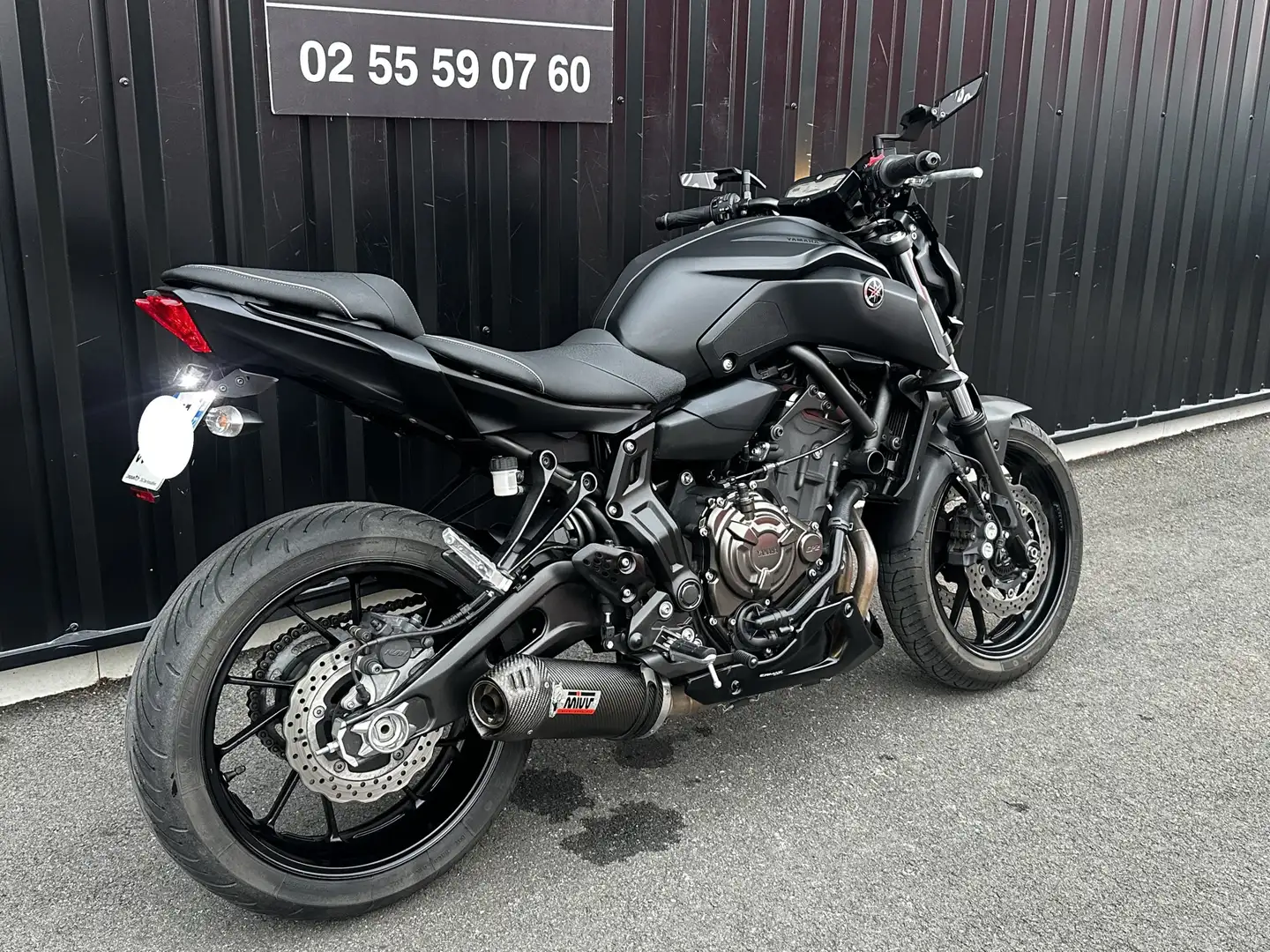 Yamaha MT-07 Noir - 2