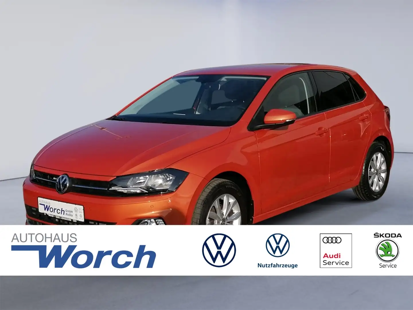 Volkswagen Polo 1.0 TSI DSG Highline KLIMA+SHZ+PDC Arancione - 1