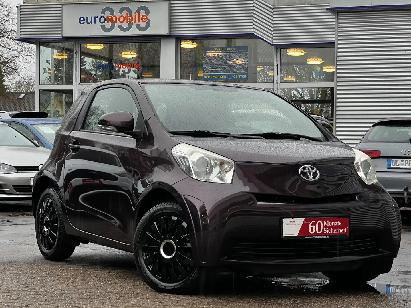 Toyota iQ Automatik*Klimaanlage*Allwetterreifen* Violett - 1