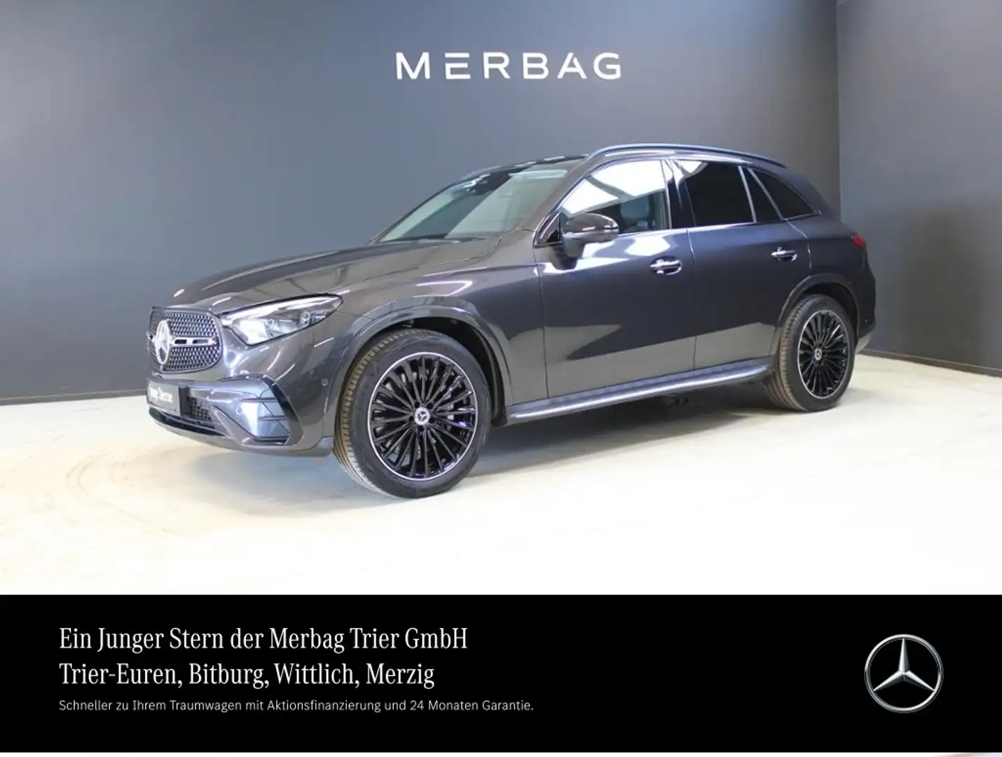 Mercedes-Benz GLC 300 4M *AMG Night Pano Digital 360° AHK 20" Grigio - 1