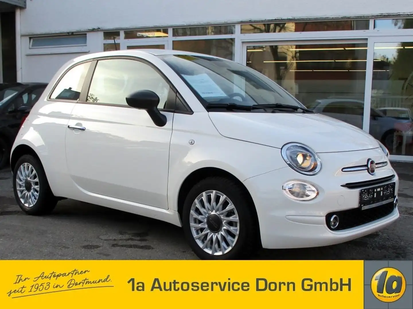 Fiat 500 Navi*Klimaautomatik*PDC*Alu*Ganzjahresreifen Blanc - 1