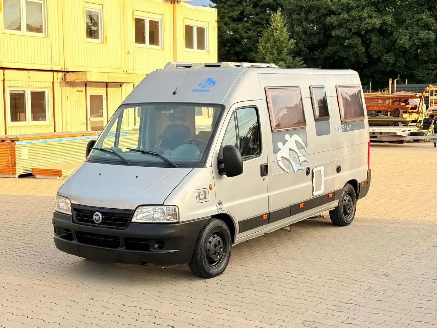 Fiat Fiat Ducato 2.8jtd Knaus Boxster Klima Tausch Mö Gris - 2