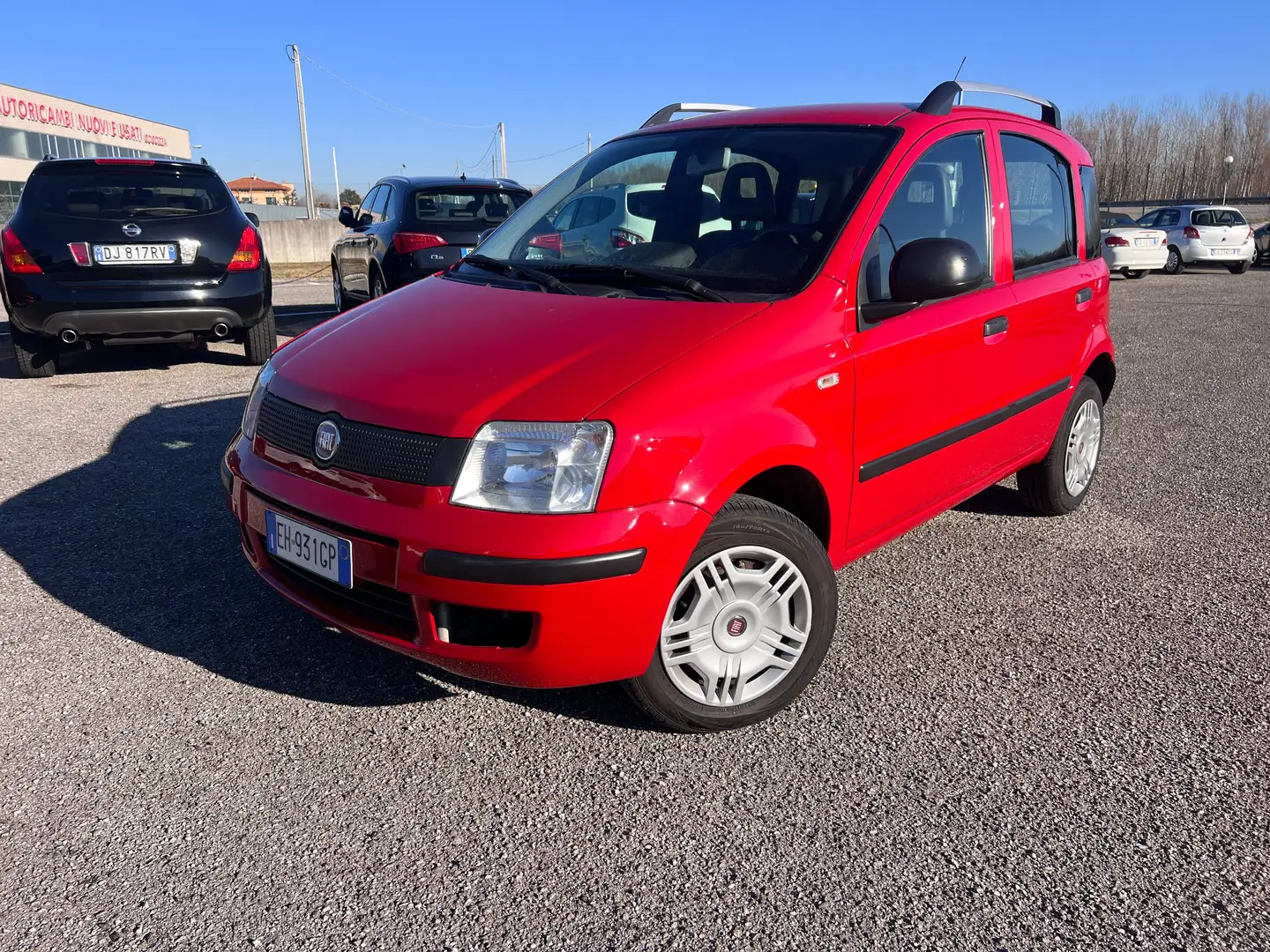 Fiat Panda Panda 1.4 natural power OK PER NEOPATENTATI Rojo - 1