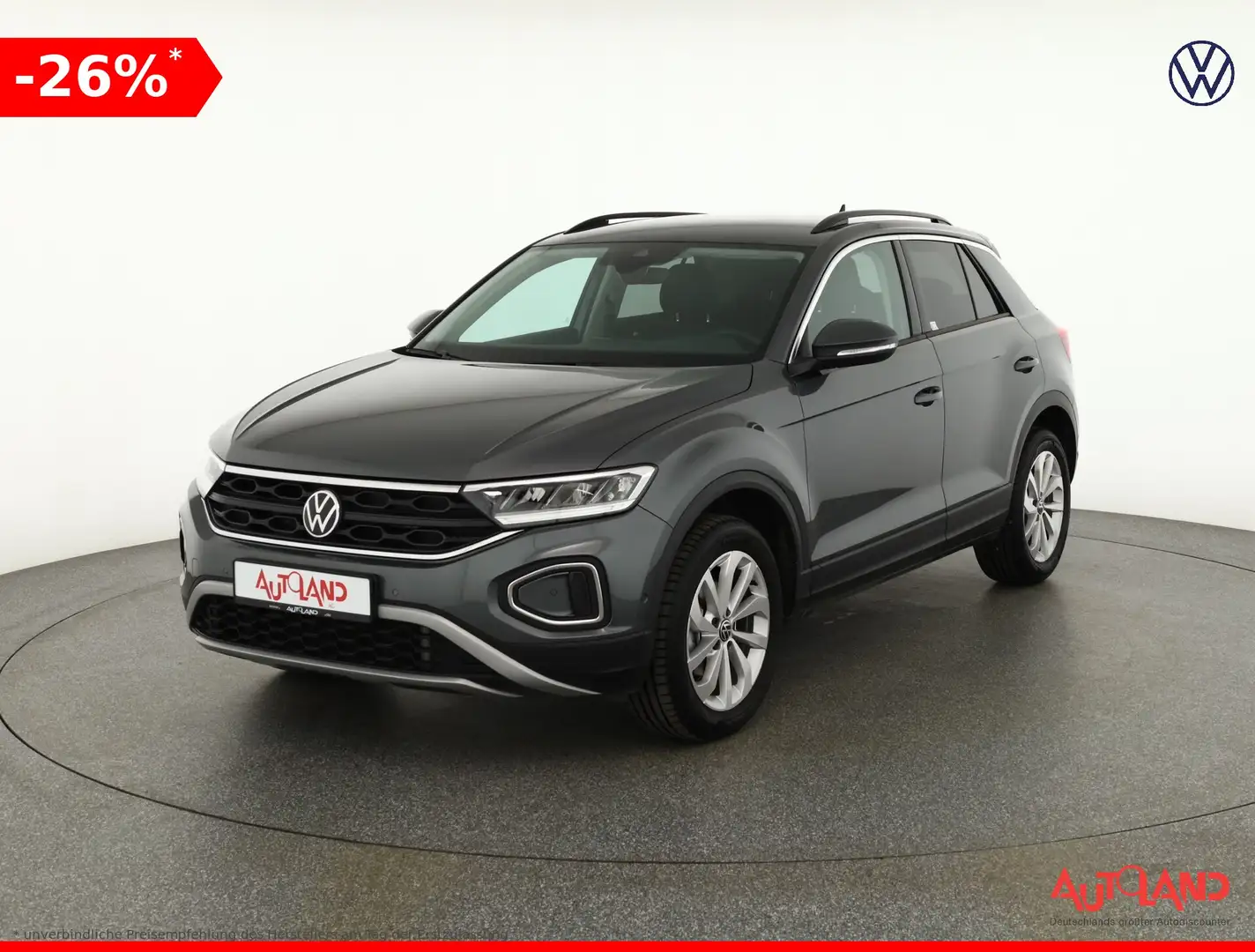 Volkswagen T-Roc 1.5 TSI DSG LED ACC Kamera Grau - 1