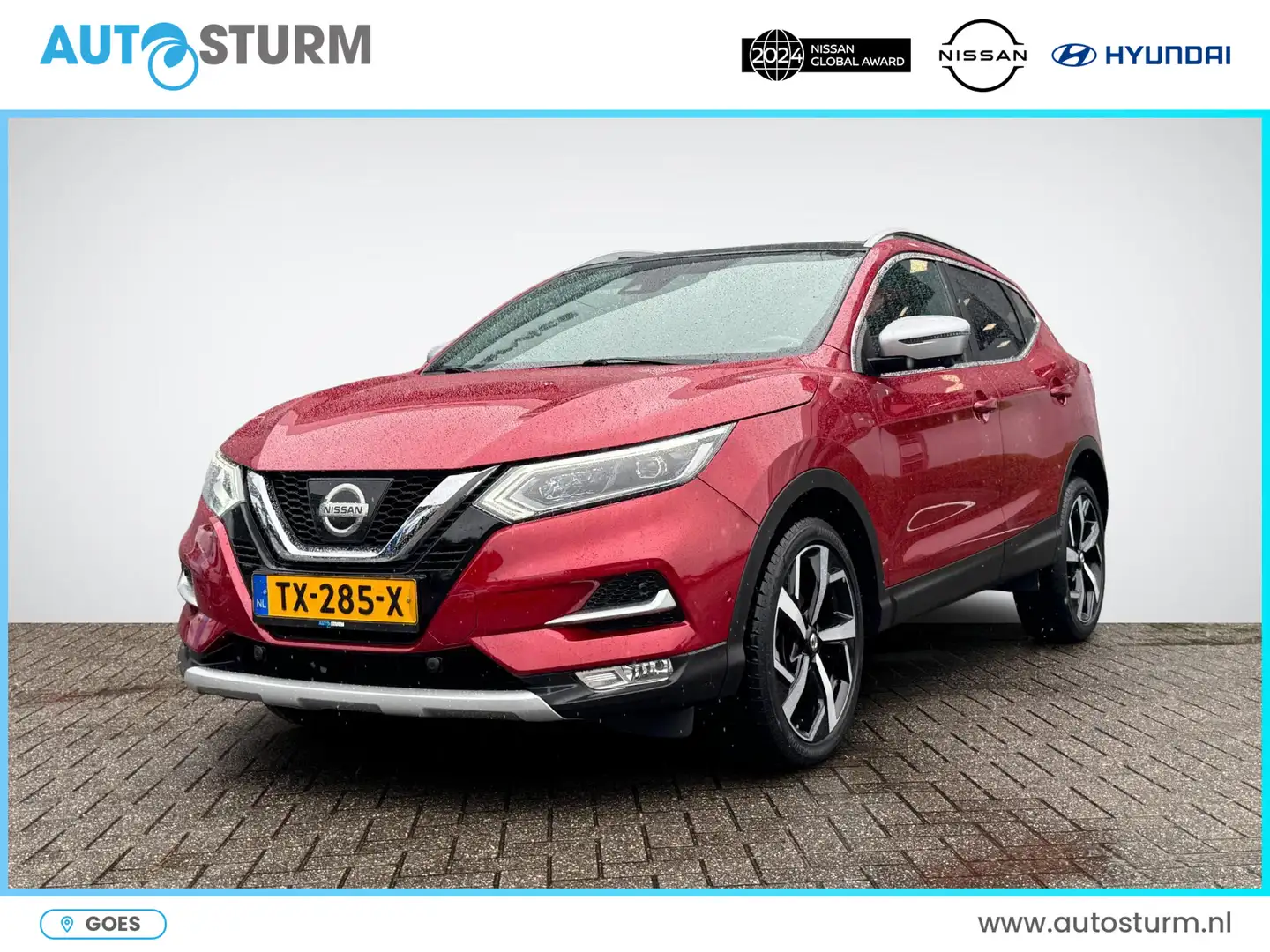 Nissan Qashqai 1.2 Tekna + | Panoramadak | Nappa Leder | BOSE Aud Rojo - 1