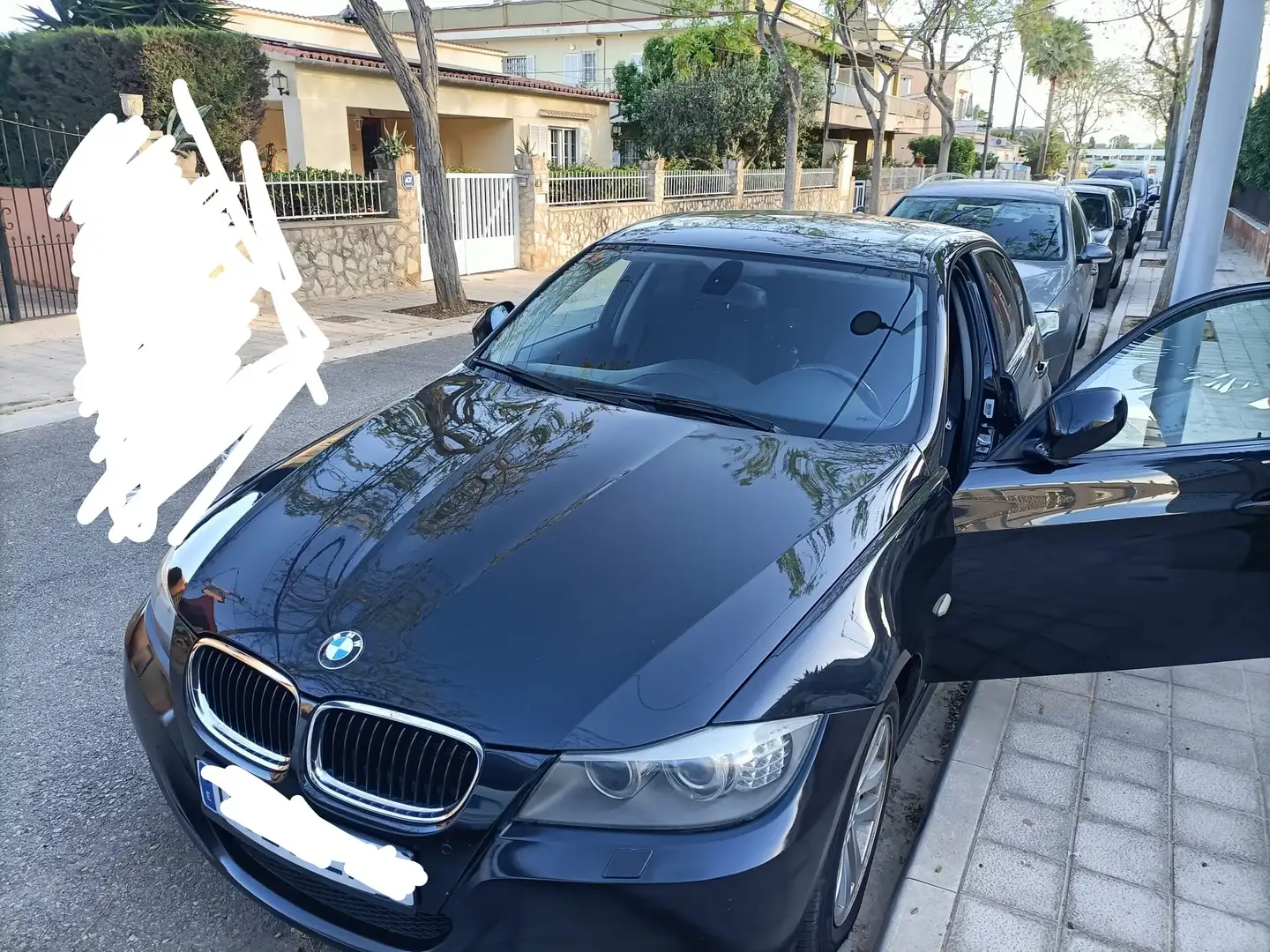 BMW 318 Serie 3,18 e90 Negro - 2