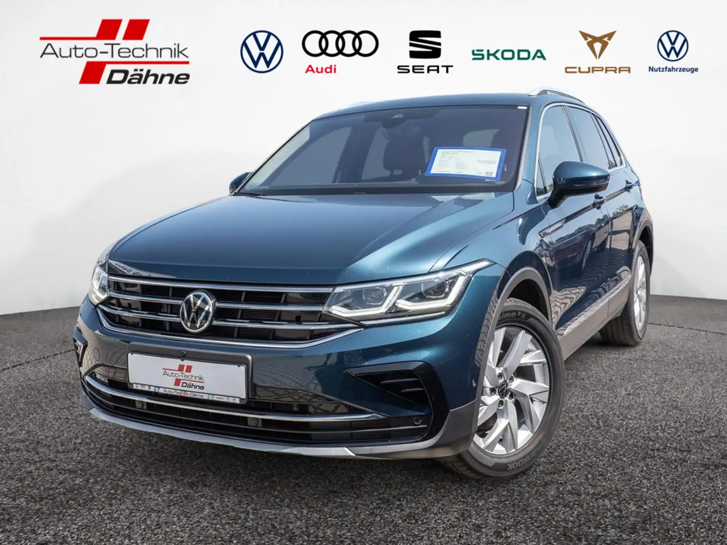 Volkswagen Tiguan 2.0 TDI Elegance First Edition LEDER Blau - 1