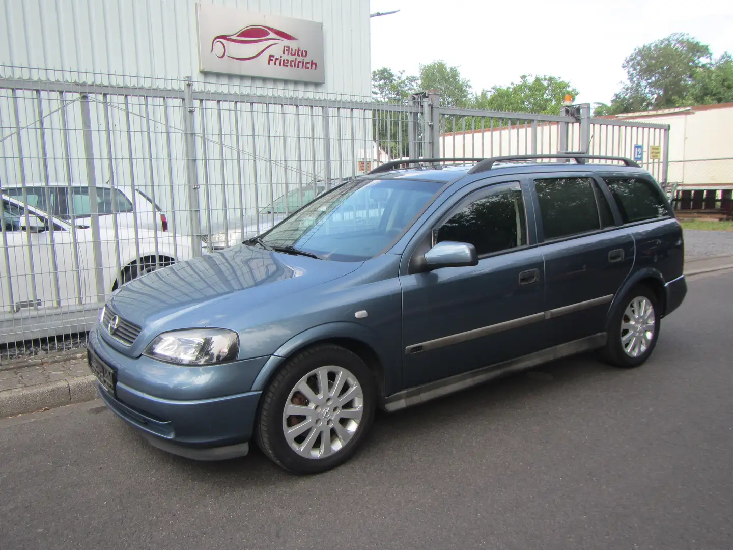 Opel Astra 1.8 Caravan Elegance Blue - 1