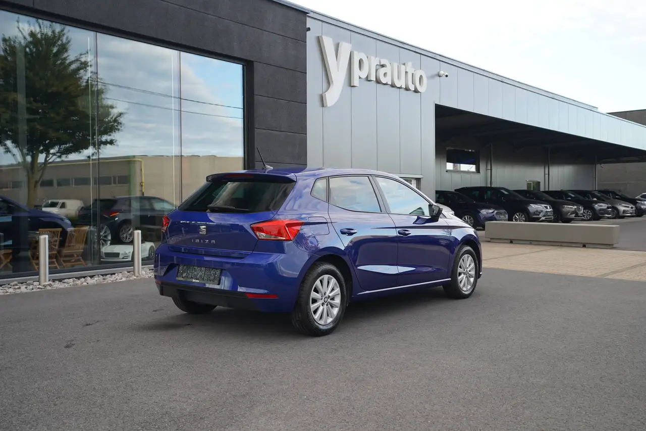 SEAT Ibiza 1.0i MPI Full Link Cruise AppleAndroid DAB tuner Alu velgen Privacy Parkeersensoren Frontassist GPS, миниатюра 2