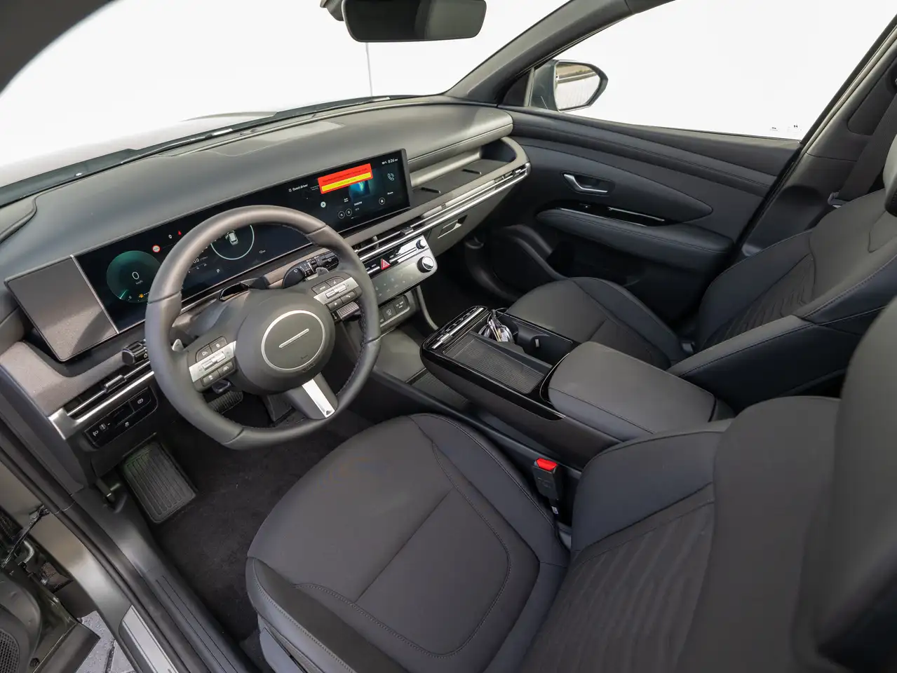 Hyundai TUCSON 1.6 T-GDi BLACK EDITION/PANO/CAMERA/KEYLESS/ZETELVERWARMING/LED/5 JAAR FABRIEKSGARANTIE, миниатюра 13