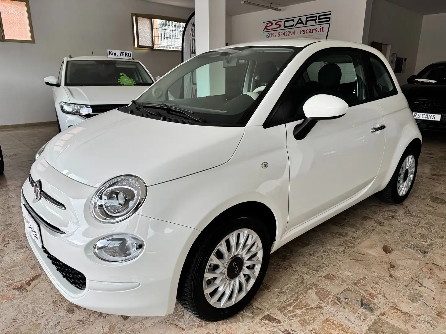 Fiat 500 1.0 hybrid 70cv Apple/Android PREZZO LIBERO!! Wit - 1