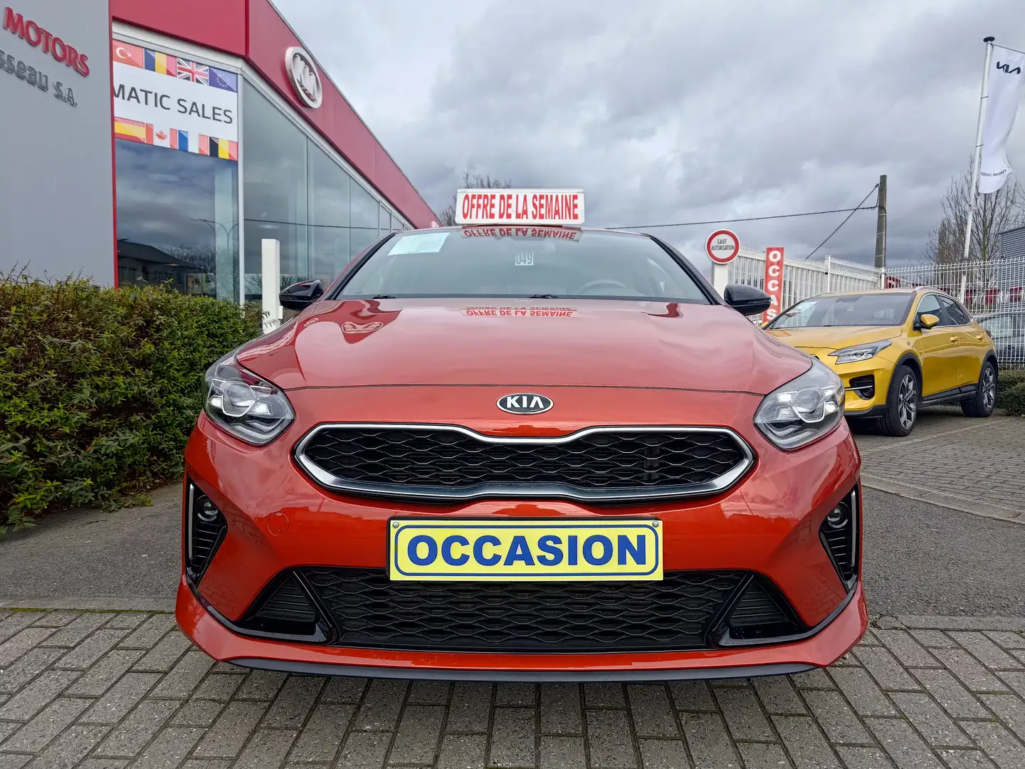 Kia ProCeed / pro_cee'd 1.0 T-GDi GT-Line *PACK NAVI CUIR PREMIUM* narančasta - 2