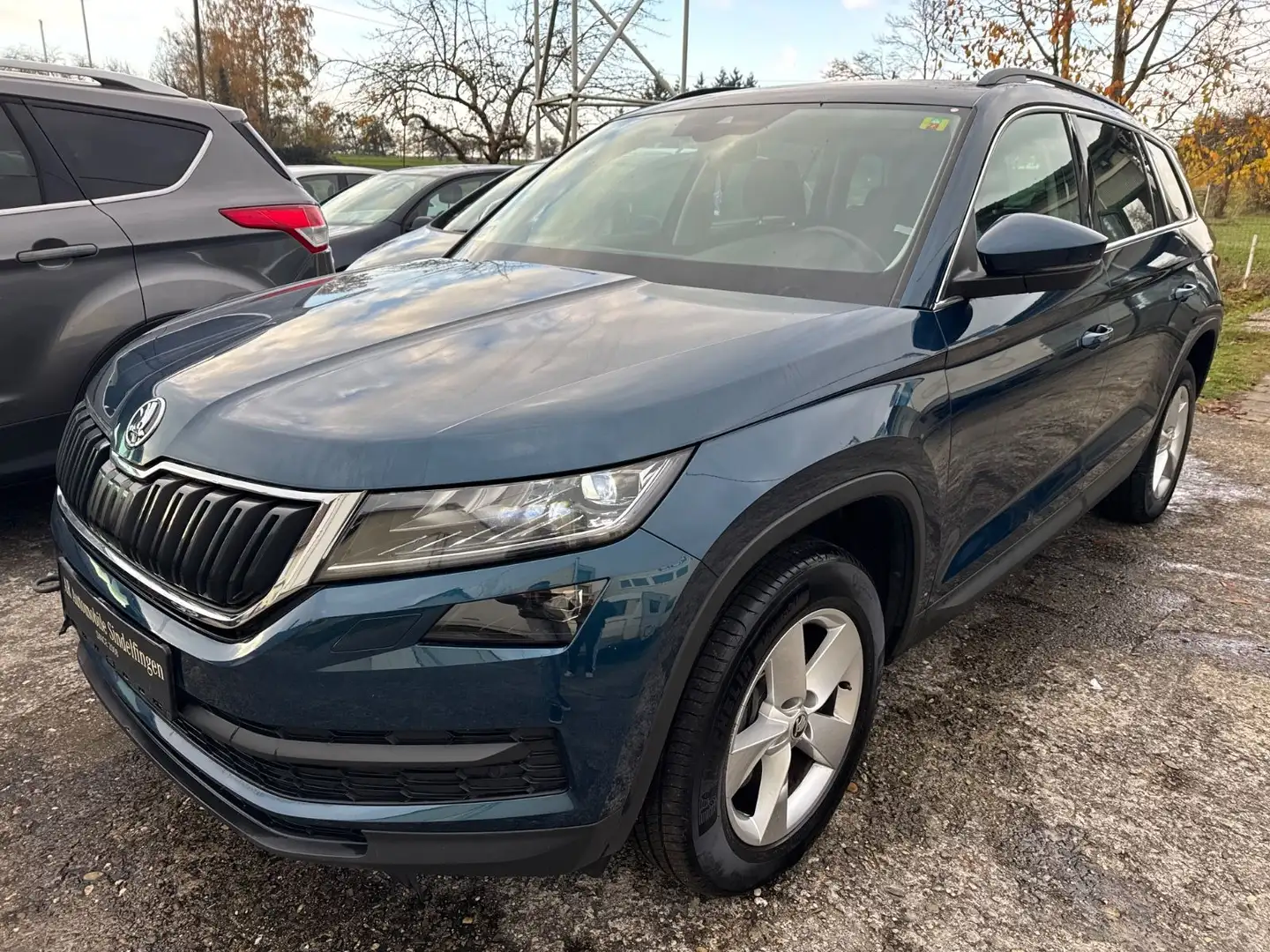 Skoda Kodiaq Ambition 4x4*MOTORSCHADEN* Bleu - 1