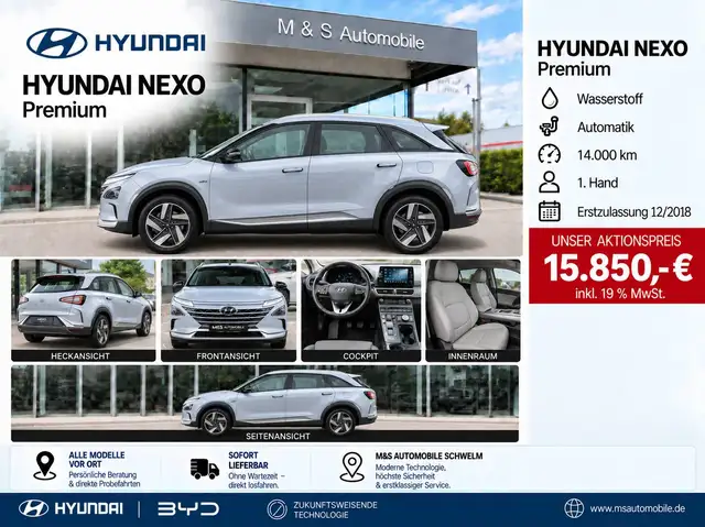 Hyundai NEXO Premium °666 KM Reichweite in ca.5 Min Vollgetankt°