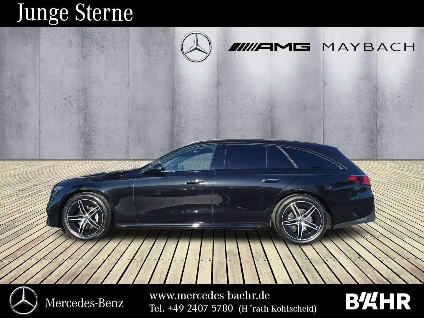 Mercedes-Benz E 200 E 200 T AMG+Night/Navi/LED/Distronic/AHK/LMR-19" Schwarz - 2