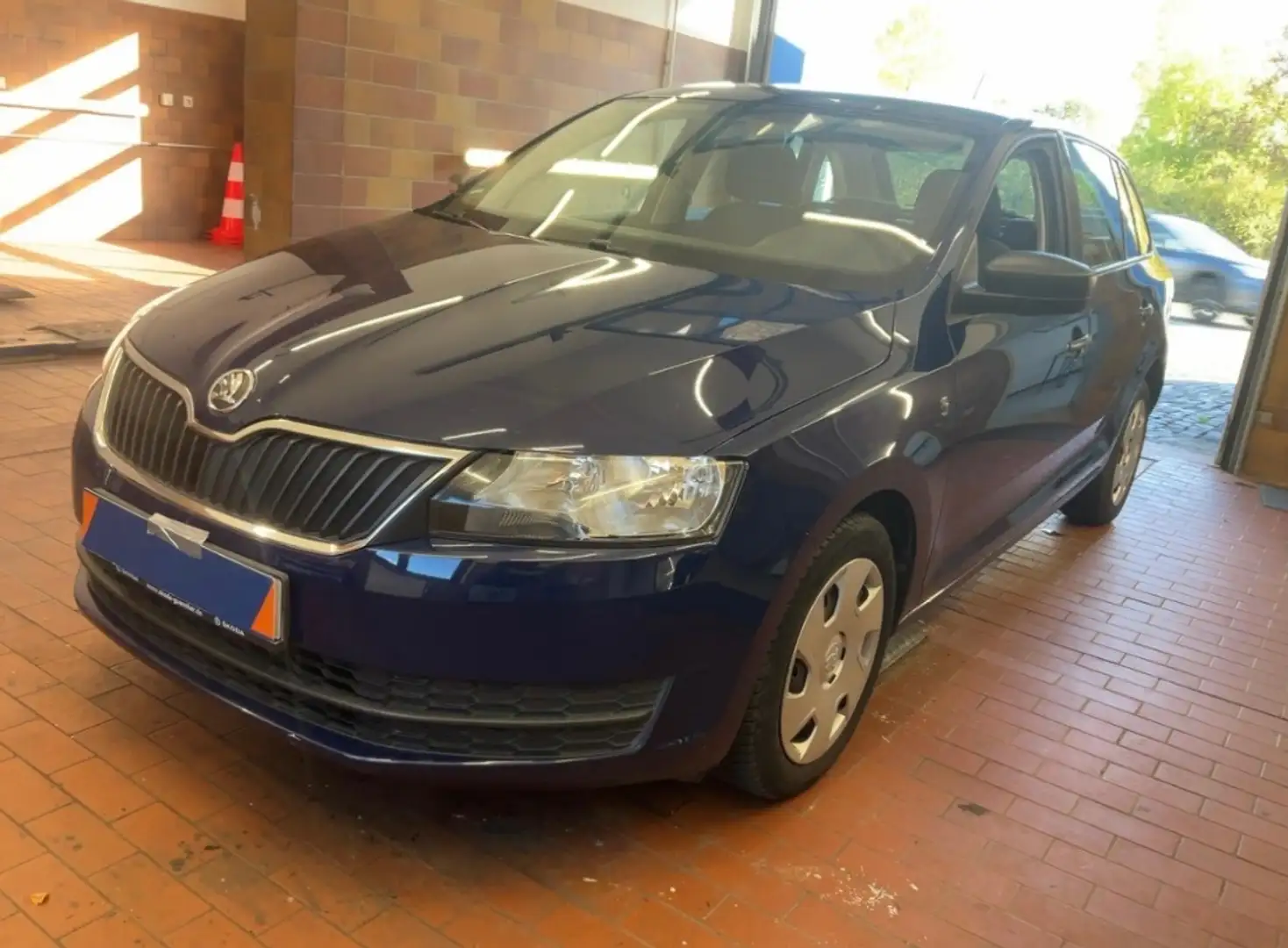 Skoda Rapid/Spaceback Active*Service+TÜV neu Bleu - 1