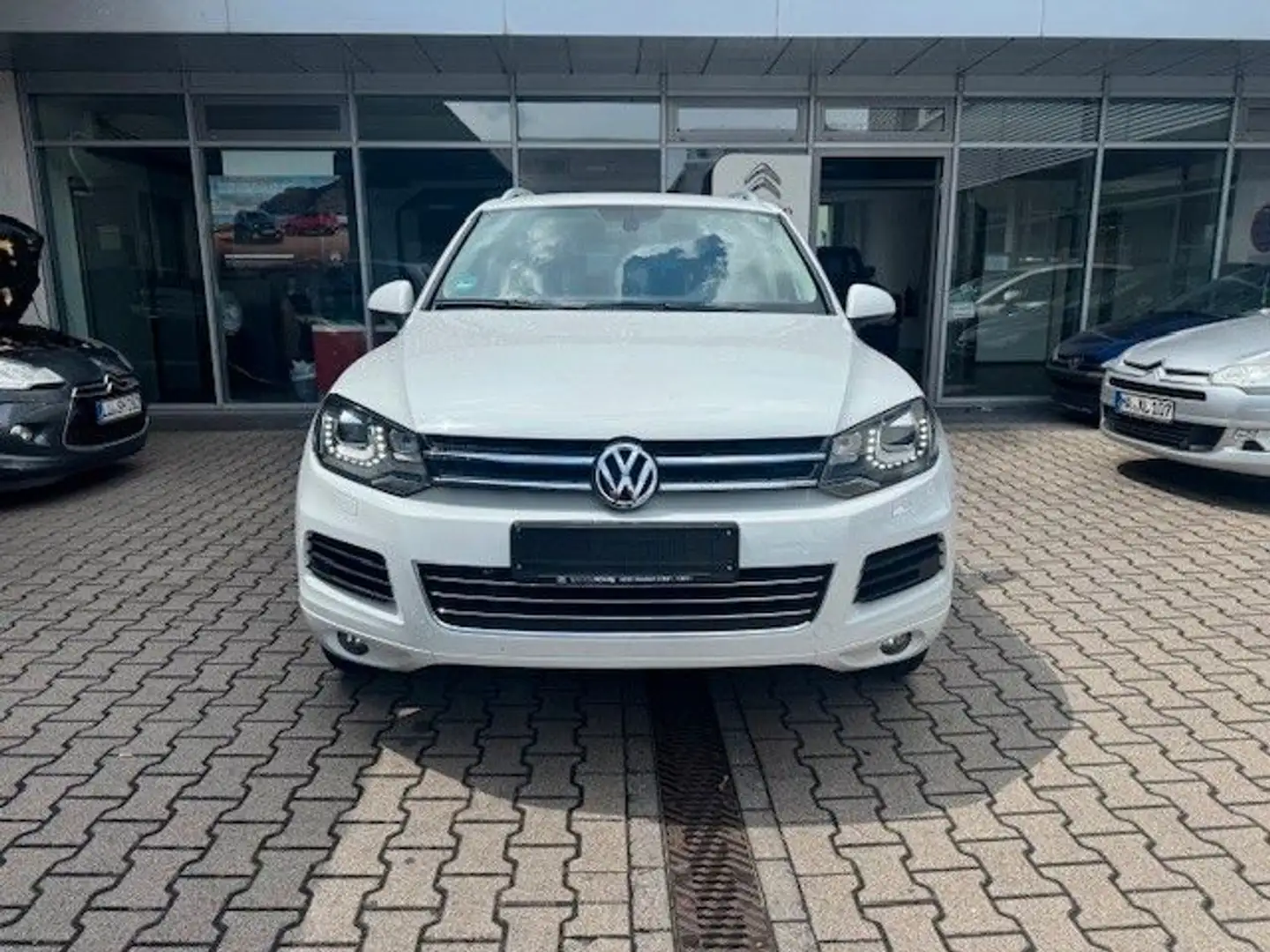 Volkswagen Touareg V6 TDI LEDER; XENON, EPH, AHK, KLIMA Blanco - 2