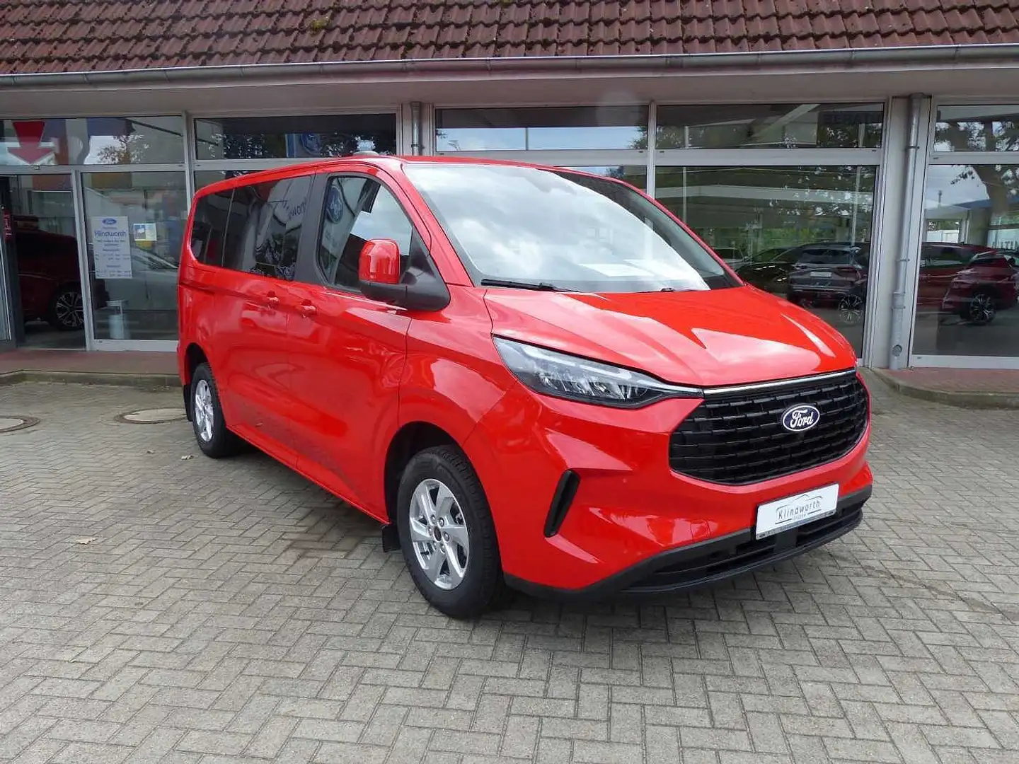 Ford Tourneo Custom EcoBlue Autom. Trend AHK,Navi,ACC Rot - 2