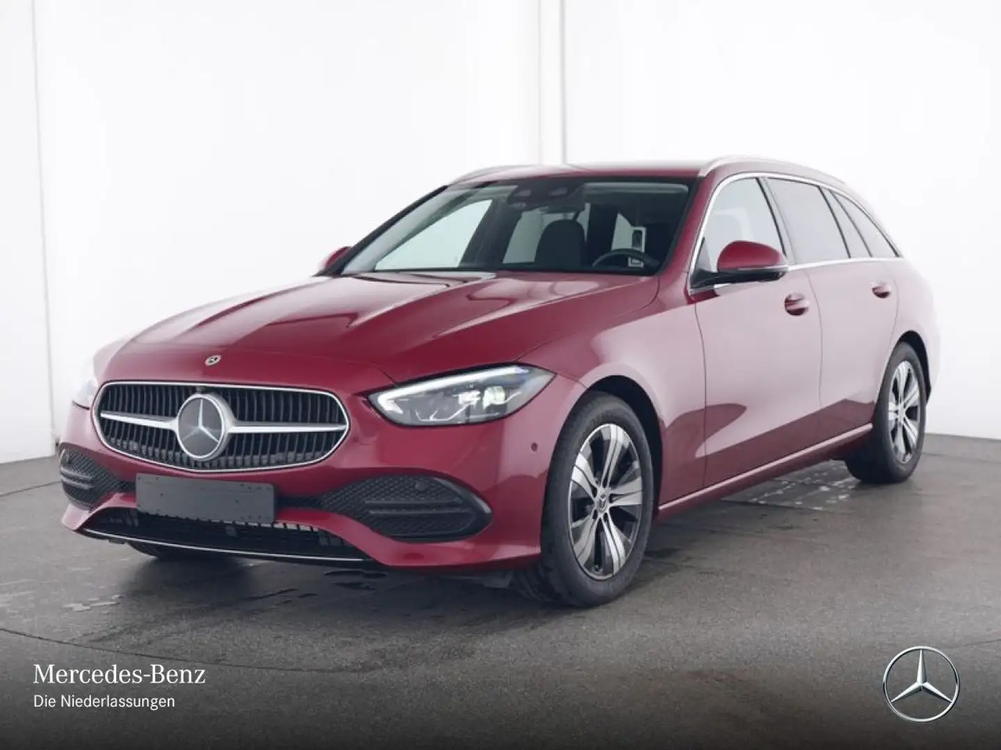 Mercedes-Benz C 220 d T AVANTG+360+LED+KEYLESS+9G Rot - 2